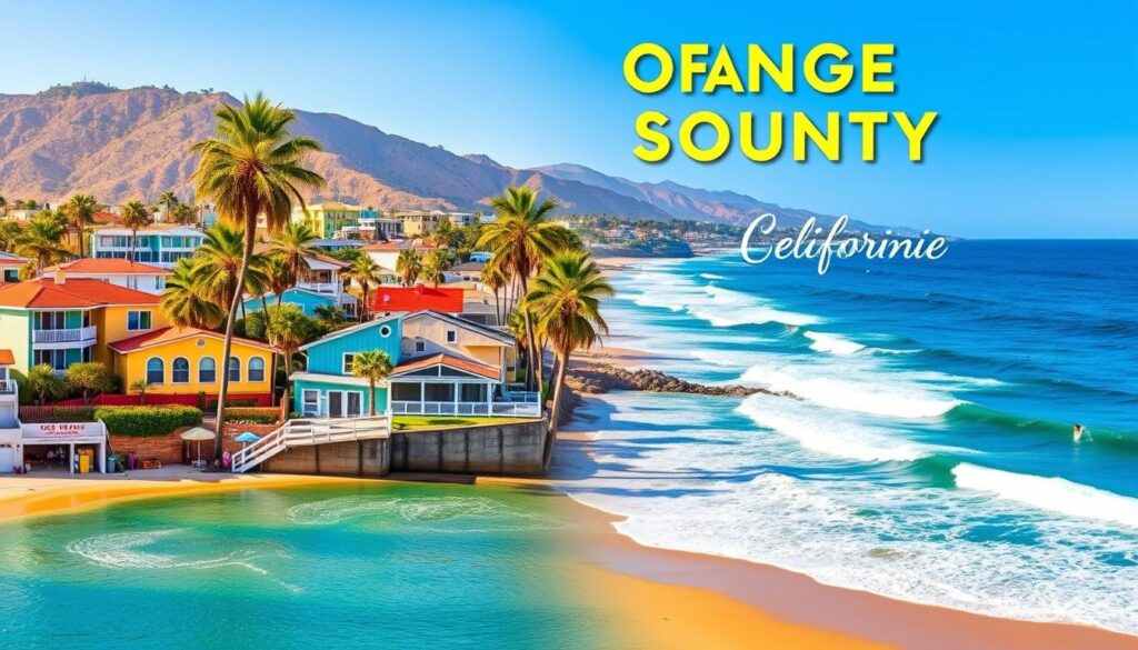 Coastal cities in Orange County