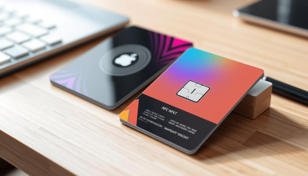 NFC business card design