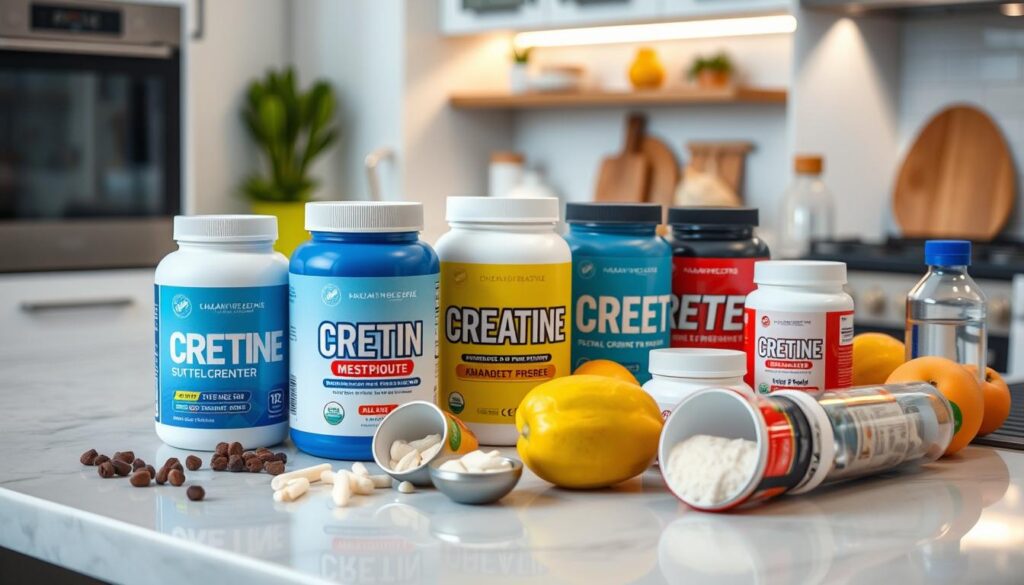 creatine supplement selection