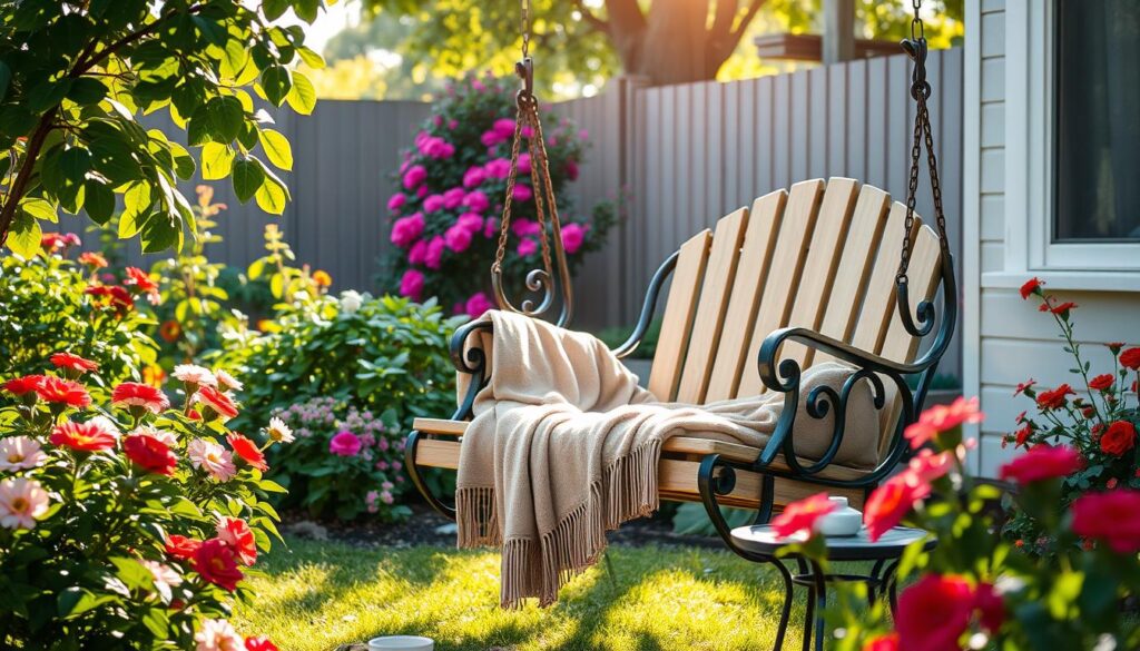 outdoor swing chair