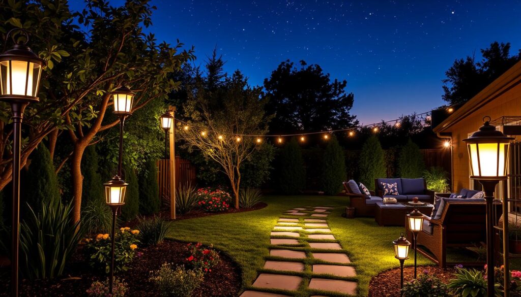 solar powered outdoor lights